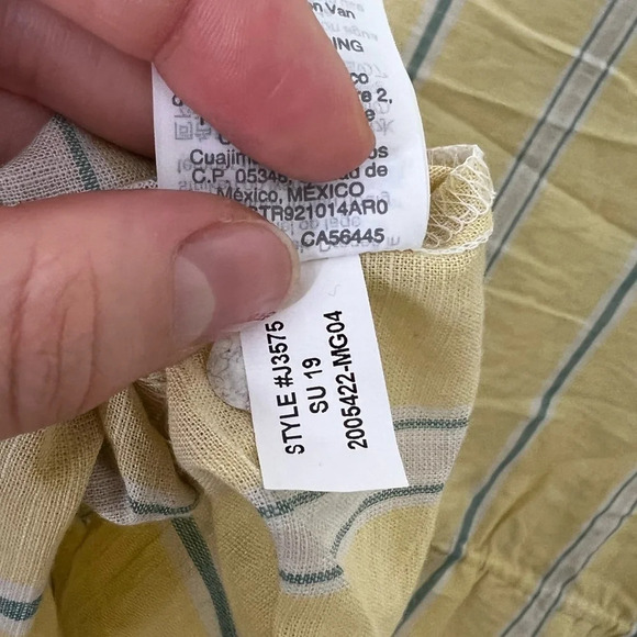 Madewell • Drawstring-Waist Shirt in Atlantic Stripe - Picture 8 of 10